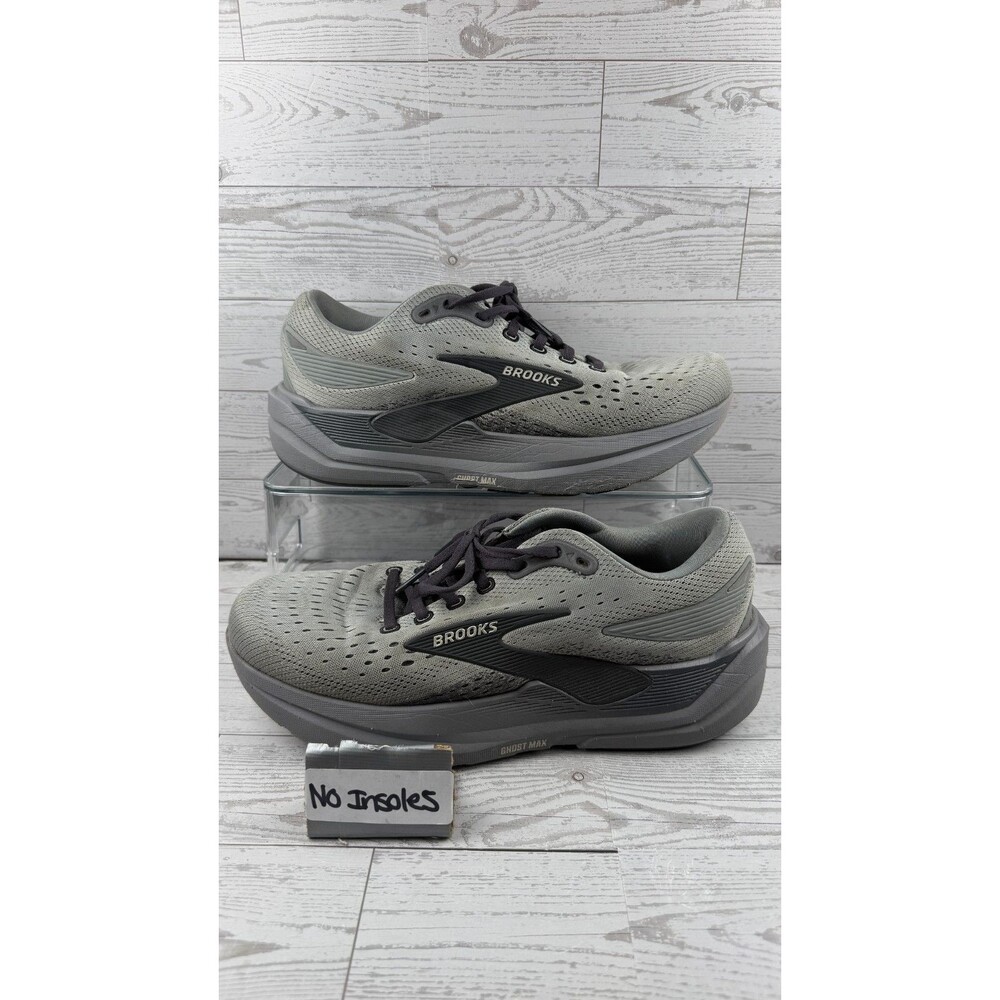 Brooks Ghost Max 3 110464-2E-069 Gray 9.5 2E Mens Sneakers Running Shoes #20